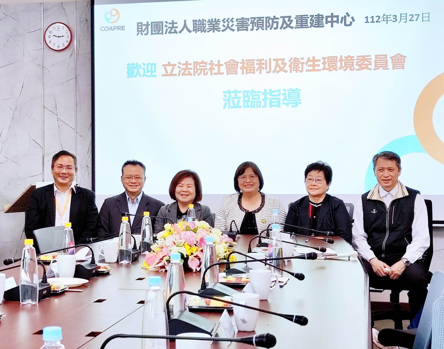Convener of the Social Welfare and Healthy Environment Committee of the Legislative Yuan, Ms. Wu Yu-Chin