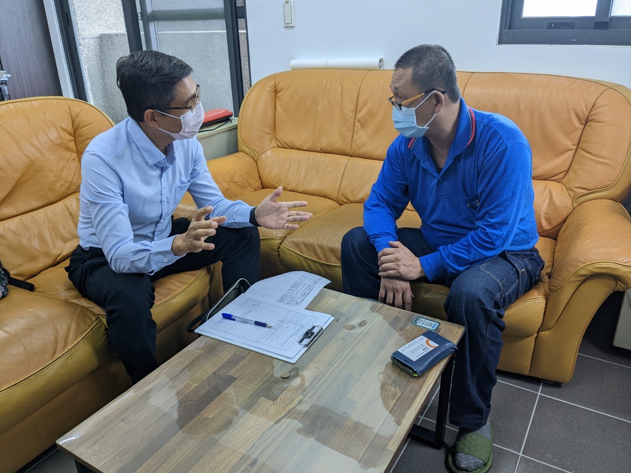 Photo of on-site counseling interview at Yilan Session on 2022/11/1