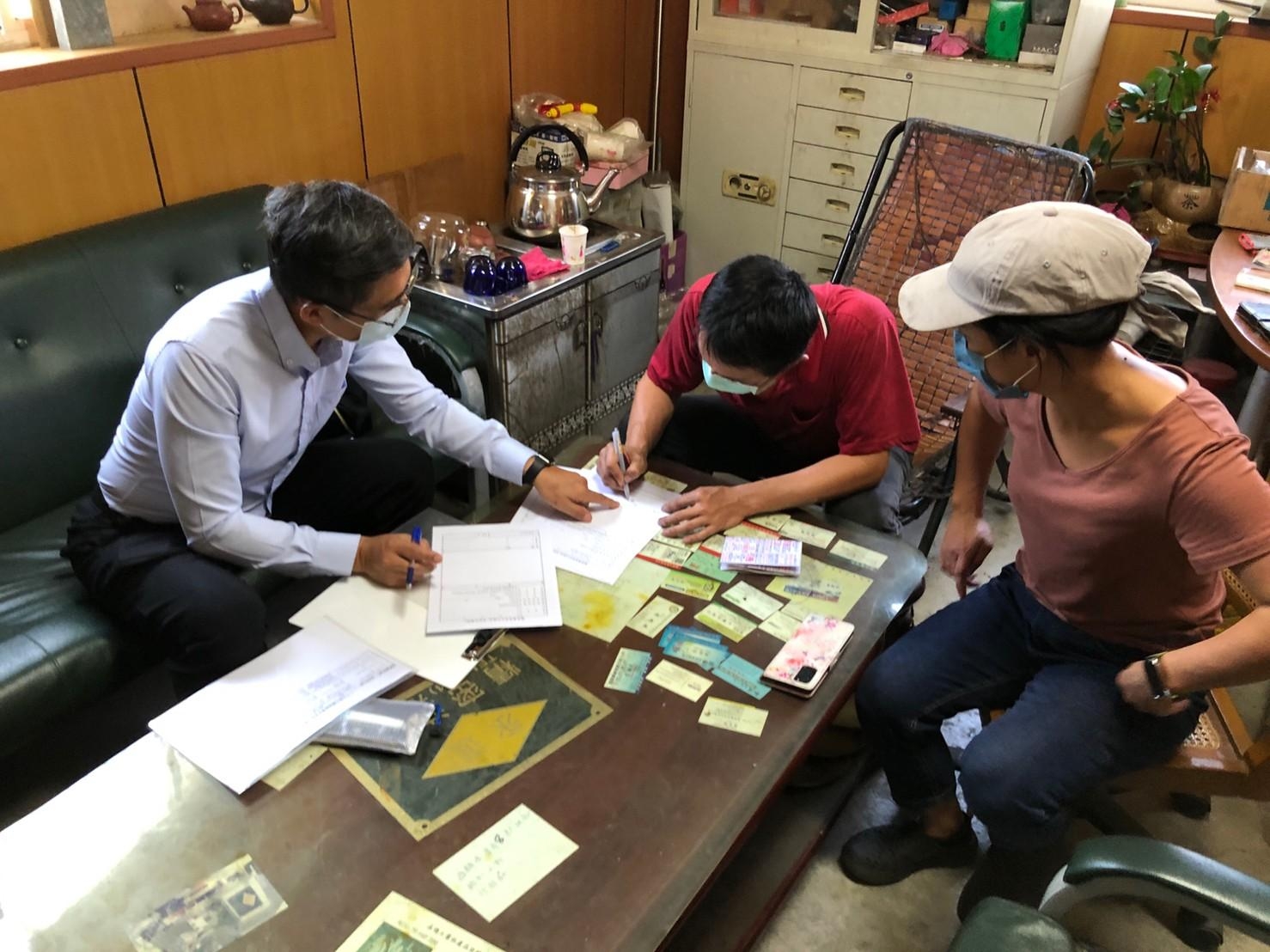 Photo of on-site counseling interview at Changhua Session on 2022/11/4