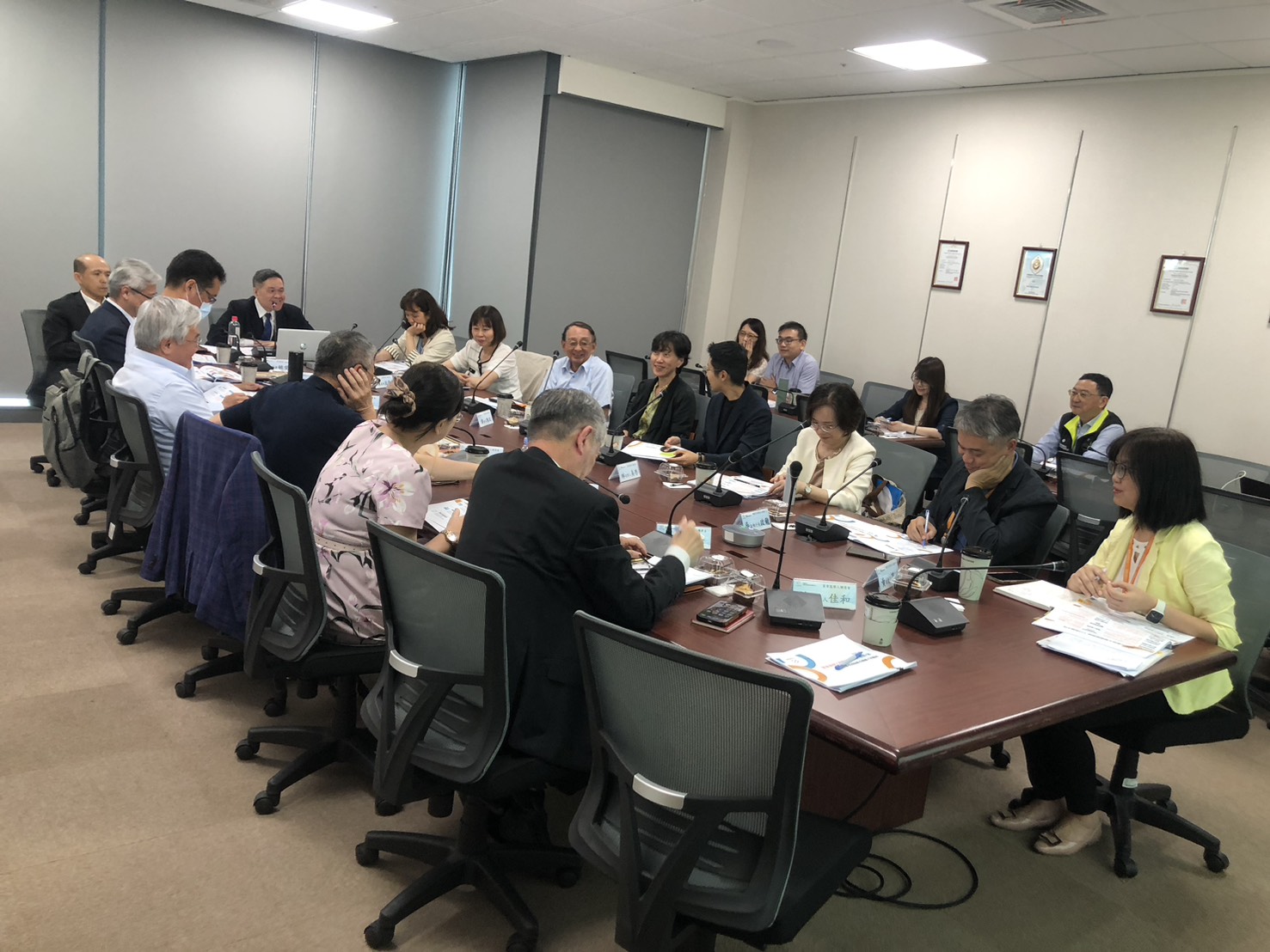 労災予防およびリハビリセンターが6日、第2期第1回董事および監察人合同会議を開催