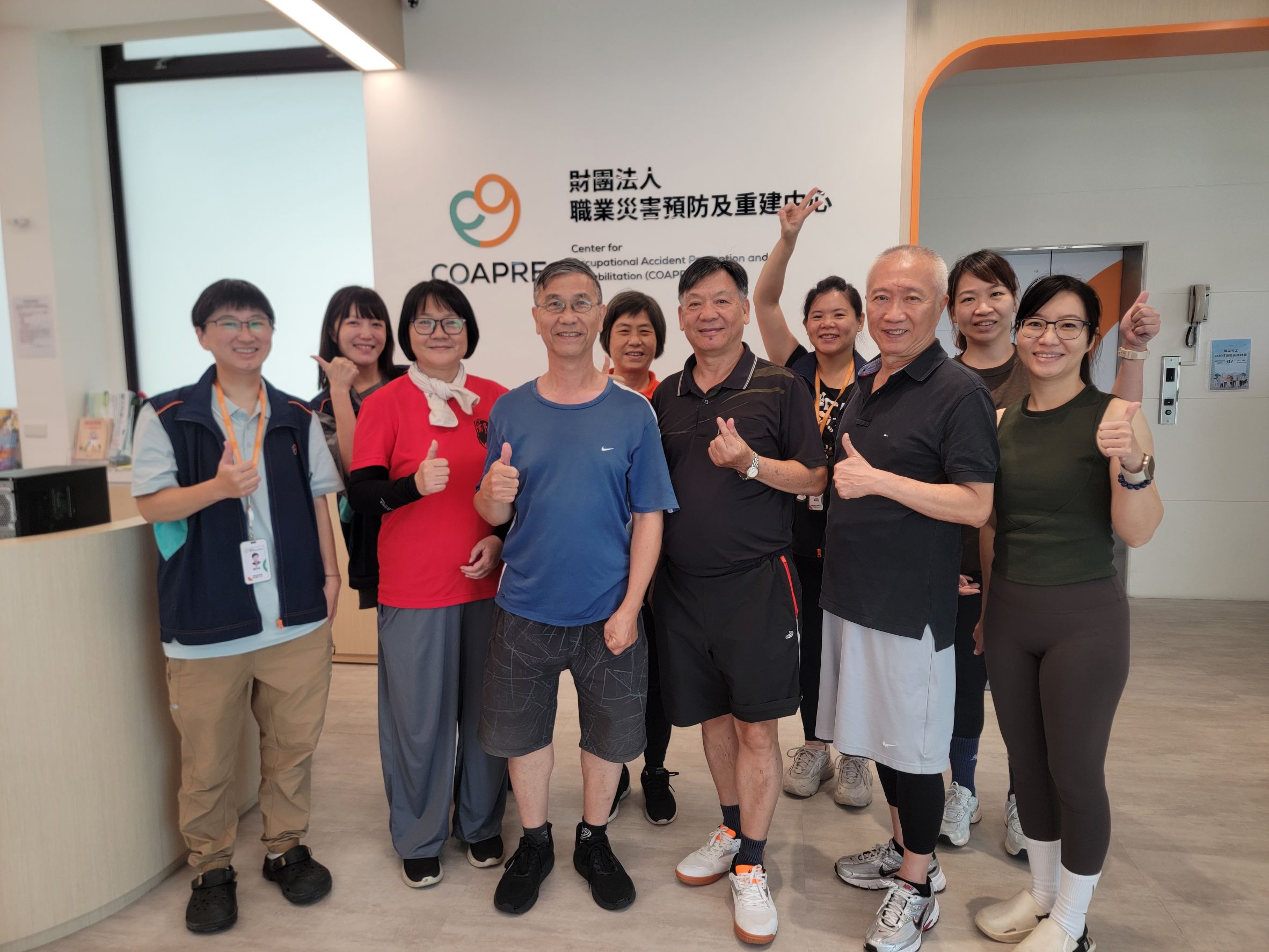 南區技術服務處推動工作適能支持，協助中高齡勞工降低職災風險、延長健康工作年限