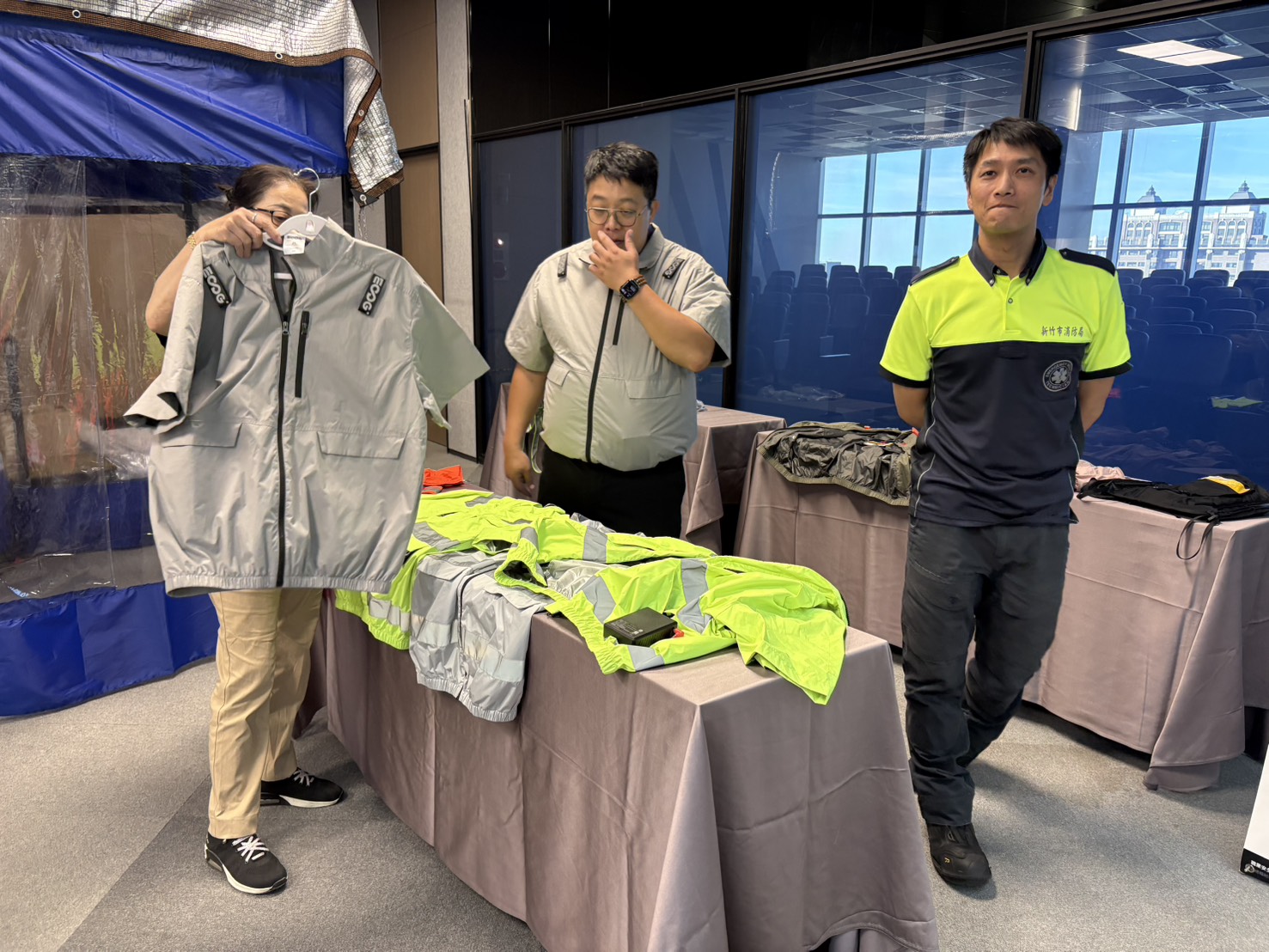 熱危害防護設備實際操作體驗